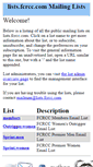 Mobile Screenshot of lists.fcrcc.com